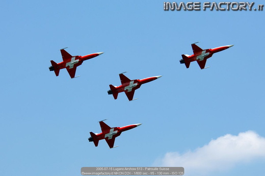 2005-07-15 Lugano Airshow 513 - Patrouille Suisse